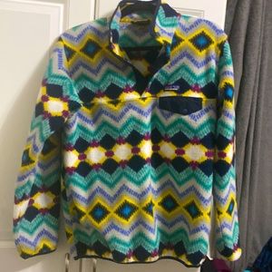 Patagonia multicolored fleece